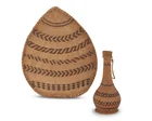  Preview image for Two Washoe twined basketry items 