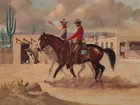  Preview image for Charles Damrow (1916-1989), Two cowboys 