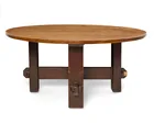  Preview image for A large Arts & Crafts oak dining table 