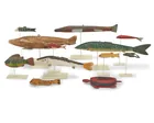  Preview image for Twelve Folk Art polychrome carved wood 