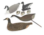  Preview image for Seven Folk Art geese patio ornaments 