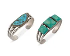  Preview image for Two Diné (Navajo) sterling silver 