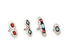  Preview image for Four Southwest sterling silver and 