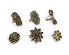  Preview image for Six Southwest-style sterling silver and 