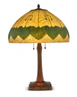  Preview image for A Handel painted glass table lamp 