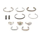  Preview image for Eleven Southwest-style sterling silver 