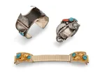  Preview image for Three Southwest sterling silver watch 