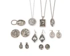  Preview image for Nine Southwest sterling silver overlay 