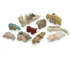  Preview image for Ten Zuni carved mammalian fetishes 