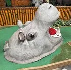  Preview image for Lot# 398 - Fiberglass Hippo Head 
