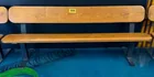  Preview image for Lot# 205 - Wood & Metal Combination Benc 