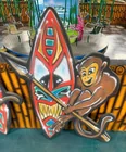  Preview image for Lot# 319a - Monkey With Shield & Spear F 