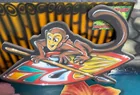  Preview image for Lot# 323a - Monkey With Shield & Spear F 
