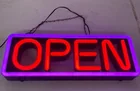  Preview image for Lot# 347a - Multi Color "Open"  Sign LED 