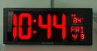  Preview image for Lot# 356a - Large Digital Clock with Day 