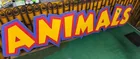  Preview image for Lot# 402 - Sign "Animals" Wood and Plast 