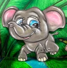  Preview image for Lot# 326a - Baby Elephant  Figural Displ 