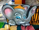  Preview image for Lot# 329a - Baby Elephant Sign or Wall P 