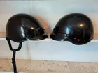  Preview image for Lot# 30 - Black Motorcycle Half Helmets 