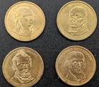  Preview image for Lot# 95 - 4 U.S. Presidential $1 Coins 