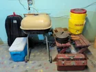  Preview image for Lot# 143 - Outdoor BBQ Grill, Coolers, a 
