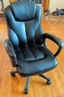 Preview image for Lot# 160 - Black Faux Leather Office Cha 