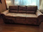  Preview image for Lot# 163 - Brown Nailhead Trim Sofa 
