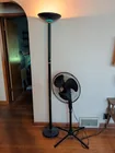  Preview image for Lot# 157 - Floor Lamp and Pedestal Fan 