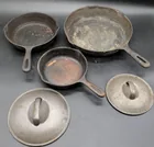  Preview image for Lot# 189 - Three Taiwan Cast Iron Skille 