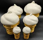 Preview image for Lot# 196 - Ceramic Ice Cream Cone Canist 
