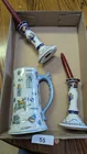  Preview image for Lot# 55 - Candlesticks w/ Candles & Deco 