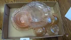  Preview image for Lot# 60 - Pink Depression? Plates, Cups, 