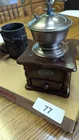  Preview image for Lot# 77 - Coffee Grinder, + 