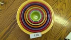  Preview image for Lot# 110 - (8) Nesting Bowls Home Trends 