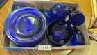  Preview image for Lot# 113 - Cobalt Blue Dishes 