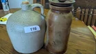  Preview image for Lot# 116 - Salt Glaze Jug & Crock Jar w/ 