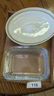  Preview image for Lot# 118 - (2) Small Glass Casserole Dis 