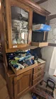  Preview image for Lot# 128 - Oak Hutch w/ Mirrored Back &  