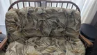  Preview image for Lot# 139 - Oak? Spindle Back Bench w/ Cu 