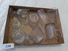  Preview image for Lot# 226 - Sugars & Creamers + Etched Gl 