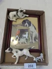  Preview image for Lot# 233 - Dog Figurines Ceramic & Dog W 
