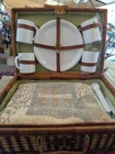  Preview image for Lot# 296 - Picnic Basket w/ Cups, Plates 