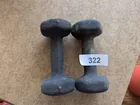  Preview image for Lot# 322 - (2) 4lb Weights 