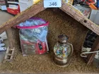  Preview image for Lot# 346 - Lighted Manger No Figures, Li 