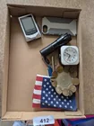  Preview image for Lot# 412 - Coin Dish, Flash Light, Batte 
