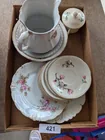  Preview image for Lot# 421 - Assorted Floral Plates, Sugar 