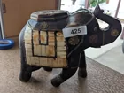  Preview image for Lot# 425 - Hand Carved Wooden Elephant F 