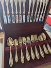  Preview image for Lot# 494 - Oneida Flatware w/ Wooden Sto 