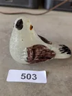  Preview image for Lot# 503 - Vintage Slag Art Glass Bird F 