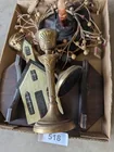  Preview image for Lot# 518 - Vintage Brass? Candle Sticks, 
